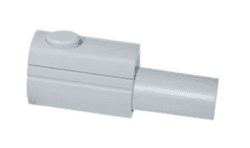 Adapter til Ø32 mm. Electrolux teleskoprør/mundstykke (oval til rund)