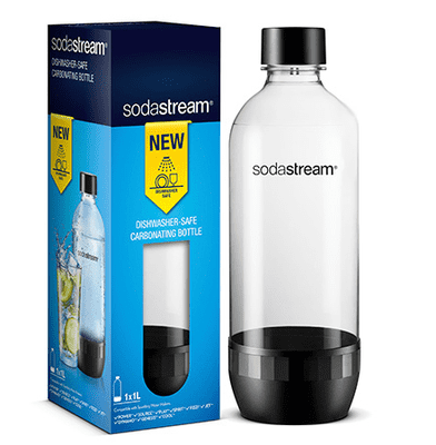 PEN flaske til Sodastream; 1 Liter (Tåler opvask)