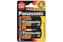 Panasonic Alkaline Batterier Type D