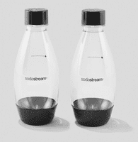 Sodastream flasker 0,5 liter duopack, 2x0,5 L - Sort